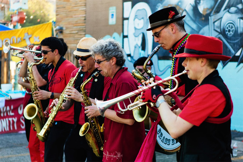 Second Line Social Aid & Pleasure Society Brass Band